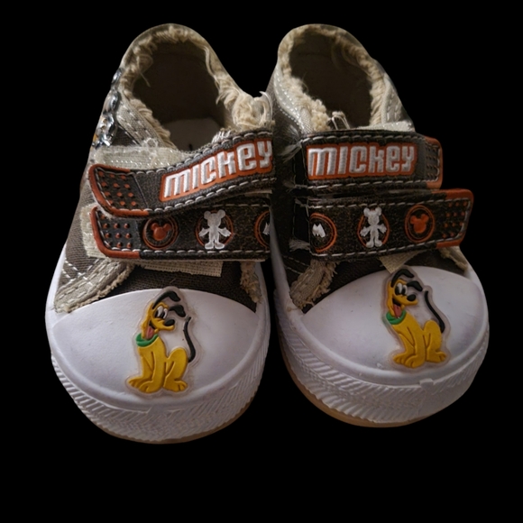 Disney Mickey Pluto Toddler Tennis shoes - Picture 1 of 4